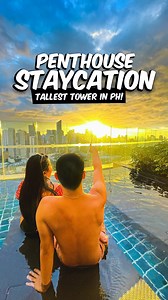 34K views · 696 reactions | PENTHOUSE STAYCATION with INFINITY POOL...