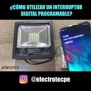 ¿Cómo se utiliza un interruptor digital programable? Únete 📲 bit.ly/ComunidadElectrotec | Electrotec