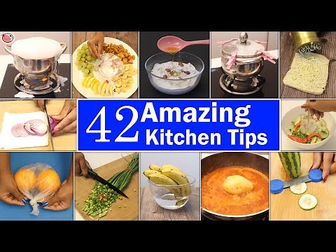 42 Amazing Kitchen Tips & Hacks Useful Cleaning #Kitchen #Hacks #Hetalsart