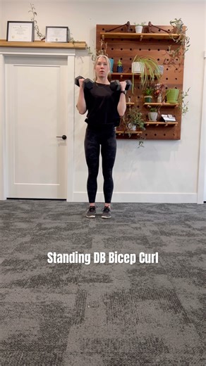 Standing Dumbbell Bicep Curl