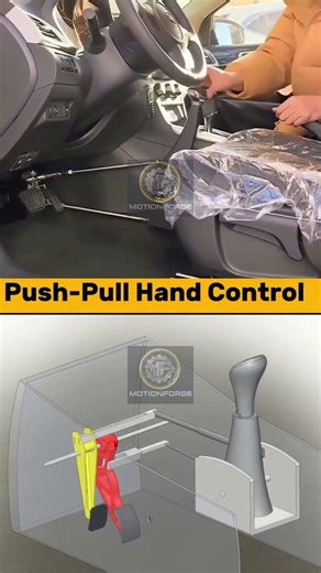 Push-Pull Hand Control – Mechanical Design#engineering #Mechanical #HowItWorks #TechEducation #Mech