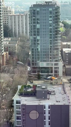 WATCH: BASE jumpers seen in Seattle