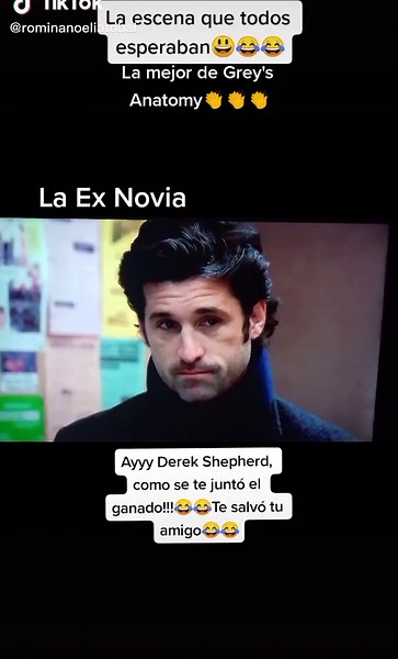 Escena icónica del ascensor de Grey's Anatomy con Derek Shepherd