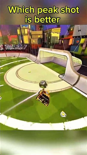 crazy peak shots #rocketleague