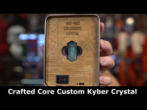 Crafted Core Custom Kyber Crystal : Obi-Wan HoloGHOST Collectors Edition