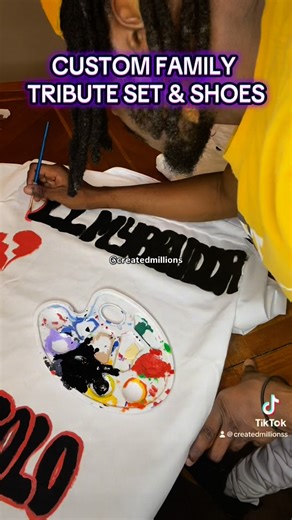 CUSTOMIZER | ARTIST on Instagram: "CUSTOM FAMILY SET & SHOES TUTORIAL☁️🎨🕊️🔥💲💲💲💲💲 • • #createdmillions #styleaintcheapcustoms #explore #nike #nikeairforce1 #custommade #customshoes #custom #entrepreneur #entrepreneurship #entrepreneurlife #motivation #motivational #howto #transformation #trendingreels #trending #trendingnow #viral #viralreels #custommade #transformation #tutorial #viralvideos"