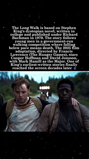 'The Long Walk' — Stephen King's Dystopian Novel Finally Hits the Screen 🚶‍♂️💀#TheLongWalk