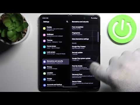 How to Deactivate PIN for SIM Card on SAMSUNG Galaxy Z Fold 3 – Erase SIM PIN Code