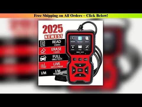 2024 V519 Professional Obd2 Scanner - USB Powered Car Diagnostic Tool with Real-Time Data Stream,