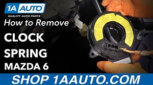How to Remove Clock Spring 2002-07 Mazda 6