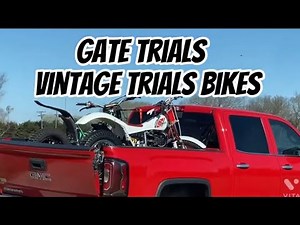 Gate Trials Vintage Trials Bikes