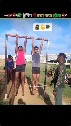 Army ki training me kya kya hota hai 🥷🪖🇨🇮 #army #indianarmedforces #trendingshorts #viralshort