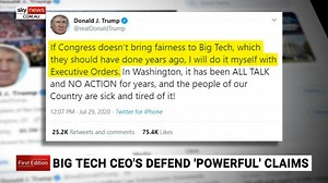 Tech giants roasted by rare unified United States Congress