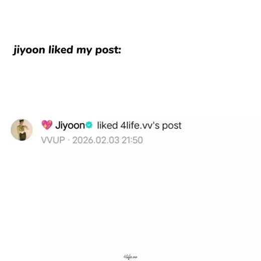 Jiyoon's Return to My WV Account - A Long-Awaited Message