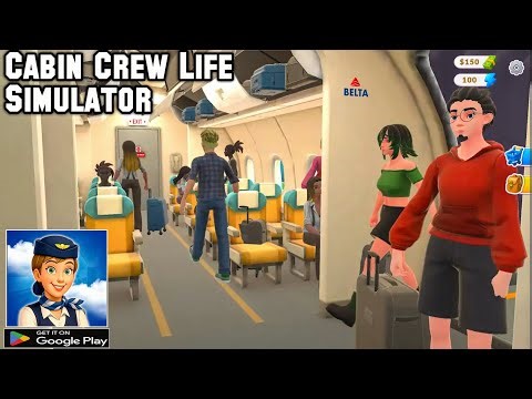 Cabin Crew Life Simulator Game Gameplay Walkthrough Android