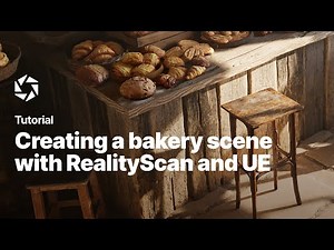Creating a Bakery Scene with RealityScan Mobile and Unreal Engine