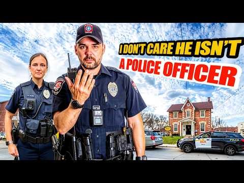 Security Guard Says “I’m a Cop” — Then DETAINS Him… Police Back Him Up?!