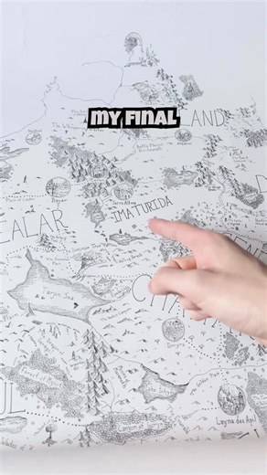 Ethan Ré Graham on Instagram: "What’s up guys! Day 192/365 of drawing this map.. I guess? 😂 Here are some clarifications for those who are wondering. No, I am not ending Annus Cartographiae or the Battle for Aetos or whatever you wanna call it. I will post videos updating you on the progress. Videos from now on will be higher quality; I’ll spend more time on videos (both long and short) and give more thought to each line, each joke, and each story line. The characters (Karae, Ísowyn, etc) aren