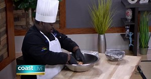 Chef Mario's famous fried chicken on Coast Live