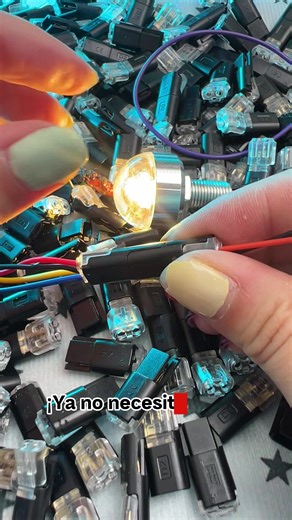 Es sencillo, práctico, ordenado, se vebien y, de hecho, funciona.. #wiring#wiringhack #wireconnector#tiktokshopblackfriday#tiktokmademebuyit
