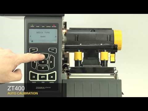 Zebra ZT400 Series: Auto Calibration