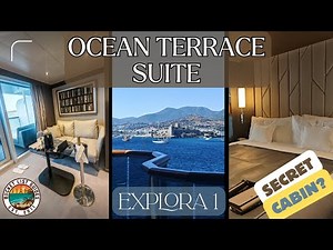 Explora Journeys Ocean Terrace Suite Tour | Full Cabin Walkthrough on Explora I