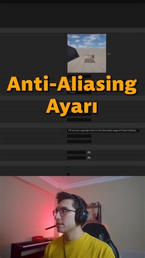 Anti-Aliasing Ayarı Nasıl Değiştirilir #shorts #shortsvideo