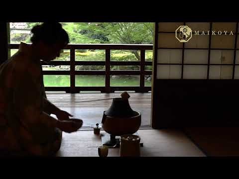Tea Ceremony Kyoto Maikoya Japan