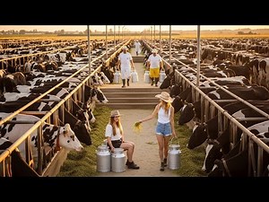 Inside a Modern Dairy Factory: From Fresh Cow Milk to UHT Milk (Full Process)
