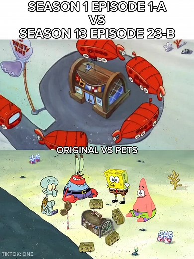 Spongebob's Hilarious Feat - Gary Can't Keep Up!