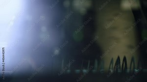 Close-up automated electronic circuit board production. Machine robot produces digital board. Manufacture production of electronic chips. Assembling with robotic arm. Automatic SMT pick and place Stock Video