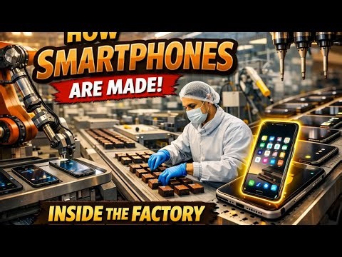 How Smartphones Are Made Inside the Factory | Mobile Manufacturing Process