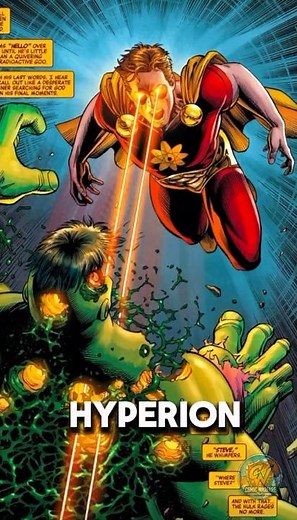 Who Is Hyperion? The Hero Strong Enough to Defeat Hulk and Thor…
