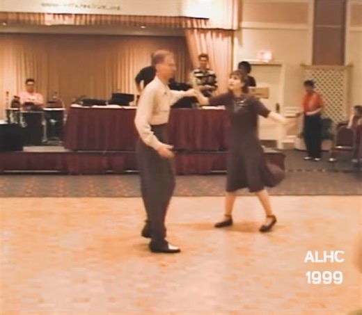 #flashbackfriday A clip from Jennifer Comar & Bill Kline in the Classic Division, 1999 | American Lindy Hop Championships
