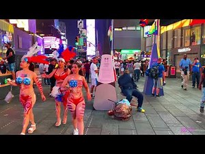 Can You Spot the Craziest Thing in Times Square?