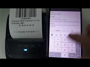 Installation de l'imprimante sur Android