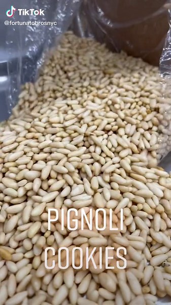 Authentic Sicilian Pignoli Cookie Recipe