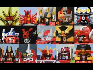 All Main DX Gattai Super Sentai Robot! Timeranger - Ninninger! 2000-2015! スーパー戦隊シリーズ ロボ
