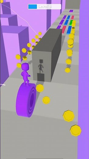 Collect color run 3D Satisfying Gameplay