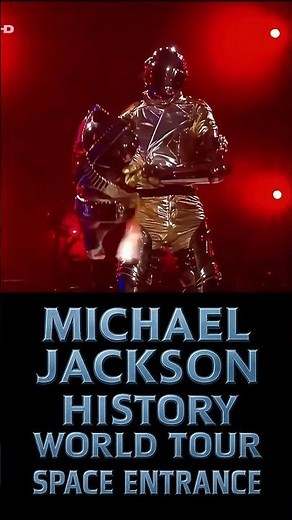 🔥 Total Madness! Michael Jackson’s Epic Space Entrance | HIStory World Tour Shock Moment #shorts #mj