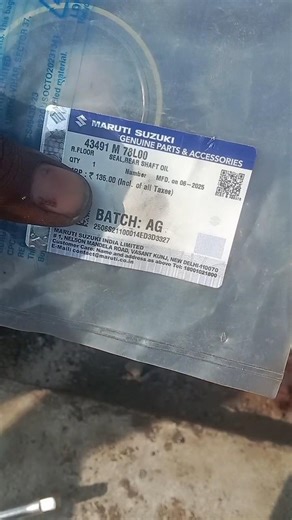 Maruti Suzuki Eeco Excel seal replace Kaise change Karen #trending#reelsindia#viralposts#automobile