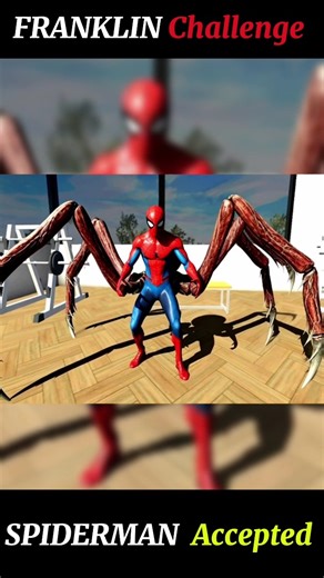 GTA 5: Franklin's Amazing Spider-Man Transformation! 🕷️🕸️💥 #shorts #gaming #funny #gta #ibd3d #shots