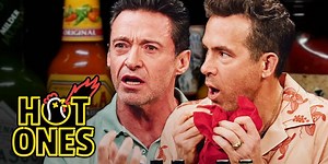 Hugh Jackman and Ryan Reynolds deliver the most entertaining 'Hot Ones' interview ever
