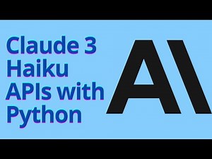 AWS | AI | Amazon Bedrock | How To Use Anthropic Claude 3 Haiku Foundation Models APIs with Python