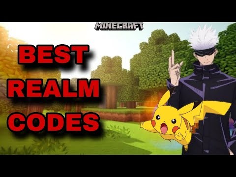 *NEW* BEST REALM CODES FOR MINECRAFT BEDROCK EDITION!