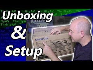 Onkyo TX-RZ820 THX AV Receiver! First impression.