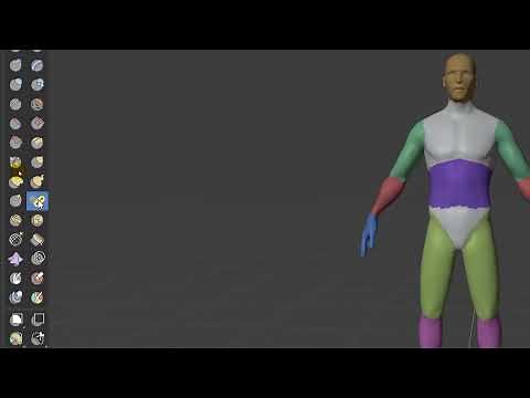 How to use pose tool with faceset Blender 2 9 and 3 0 Sculpting Quick Tips Series