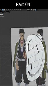 Anime Style Character in Blender #blenderanime #blendertoon #blender #b3d