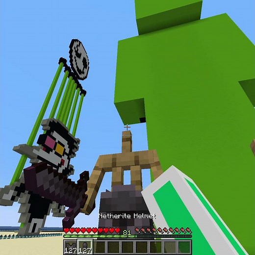 127 Items in 1 Slot in Minecraft