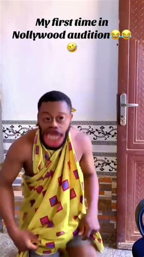 first time in Nollywood audition 🤣😂😂